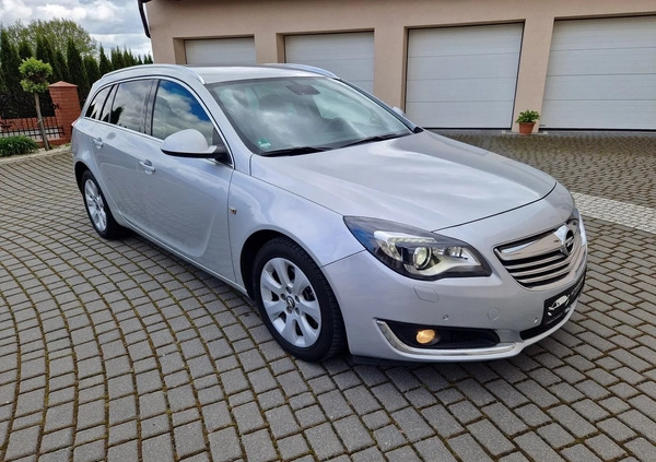 Opel Insignia cena 31999 przebieg: 209724, rok produkcji 2014 z Jedwabne małe 596